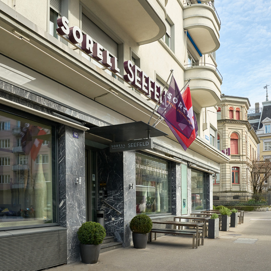 Hotel Seefeld in Zürich Aussenansicht