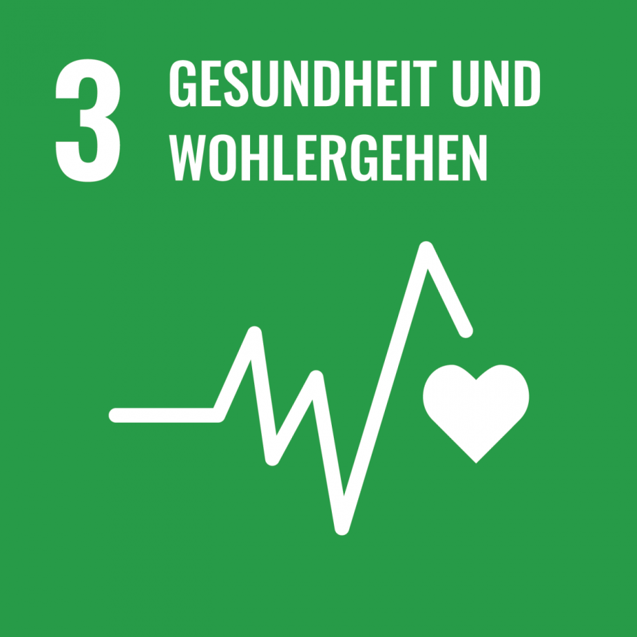 Herzschlagsymbol auf grünem Hintergrund