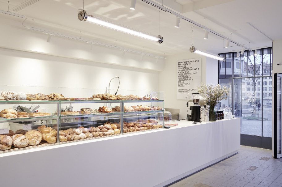 Moderne Bäckerei Interieur