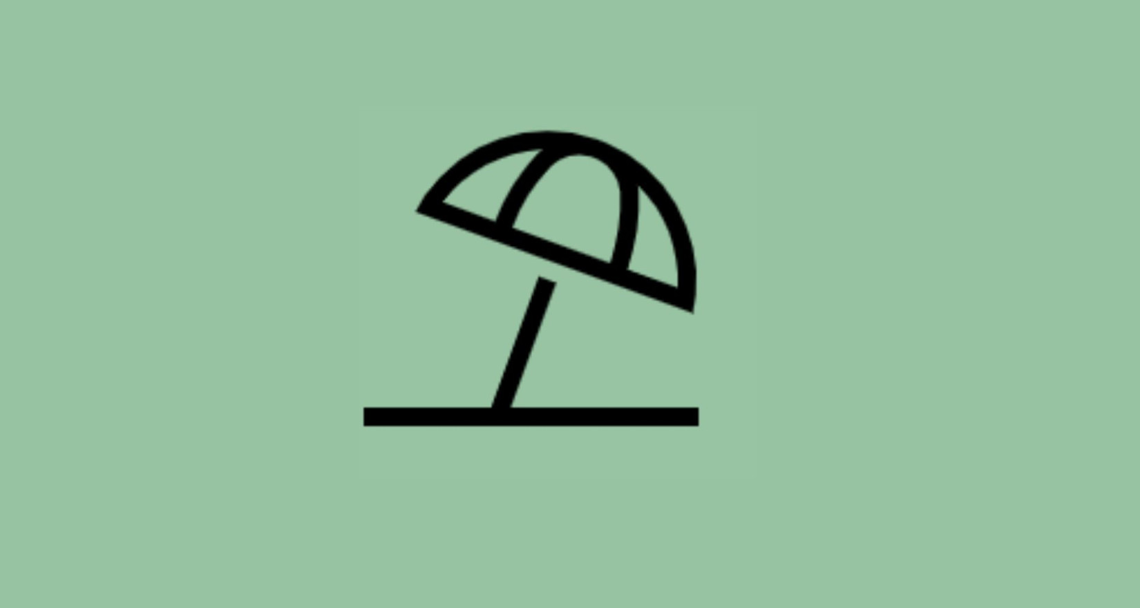 Icon Sonnenschirm