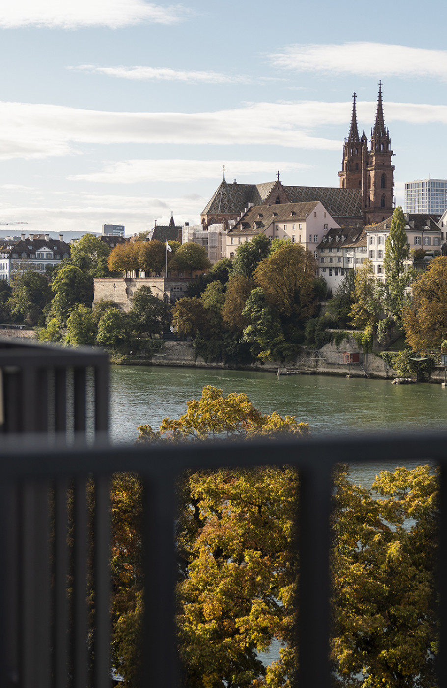 Blick auf Rhein Basel