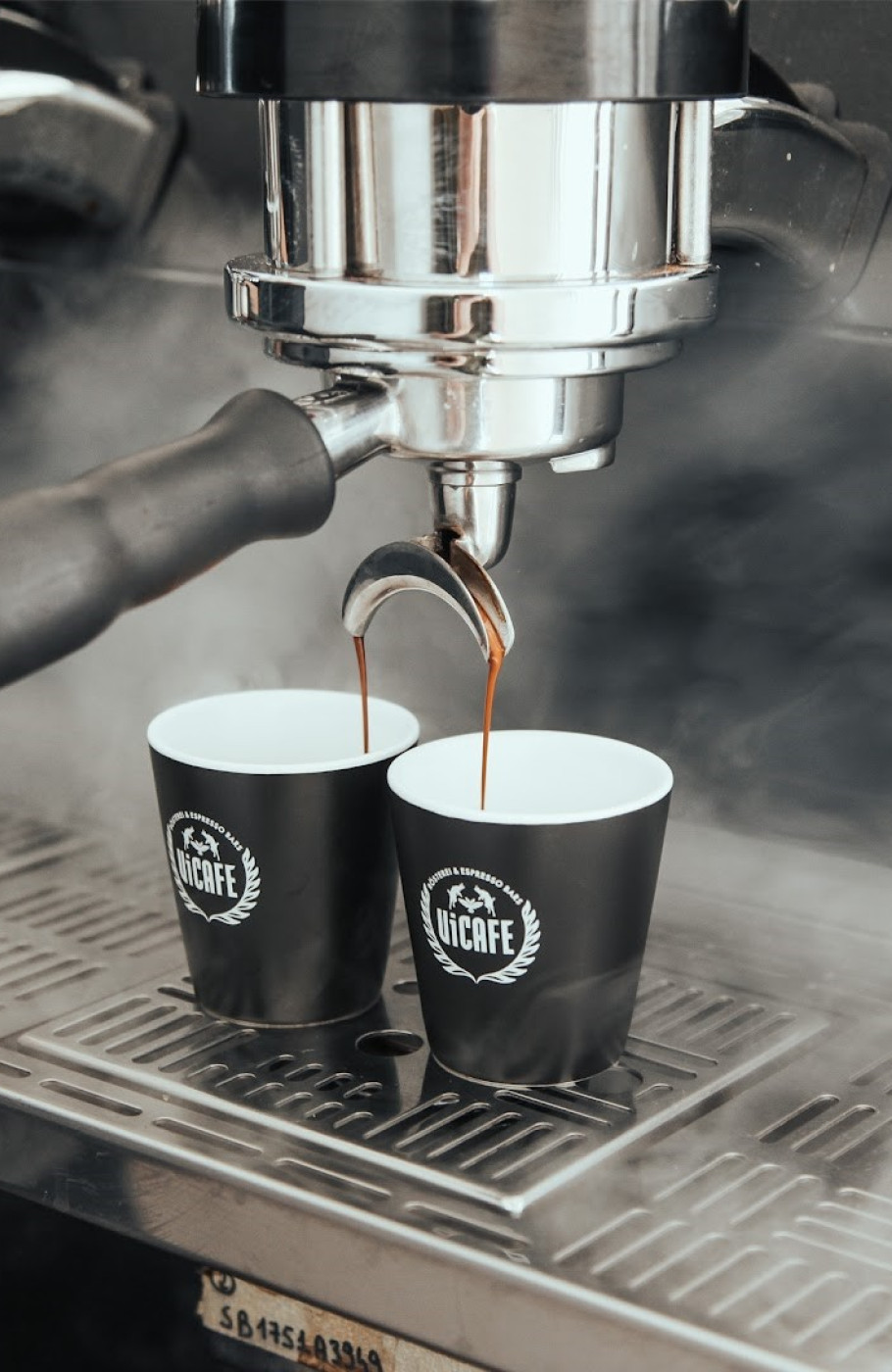 Kaffeemaschine und Kaffes von Vicafe