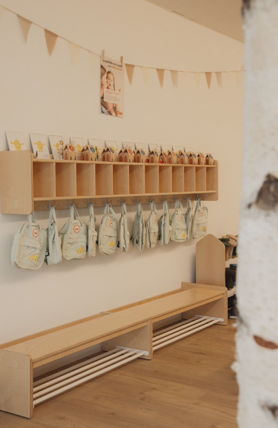 Raumkonzept eines Kinderhorts in Zürich