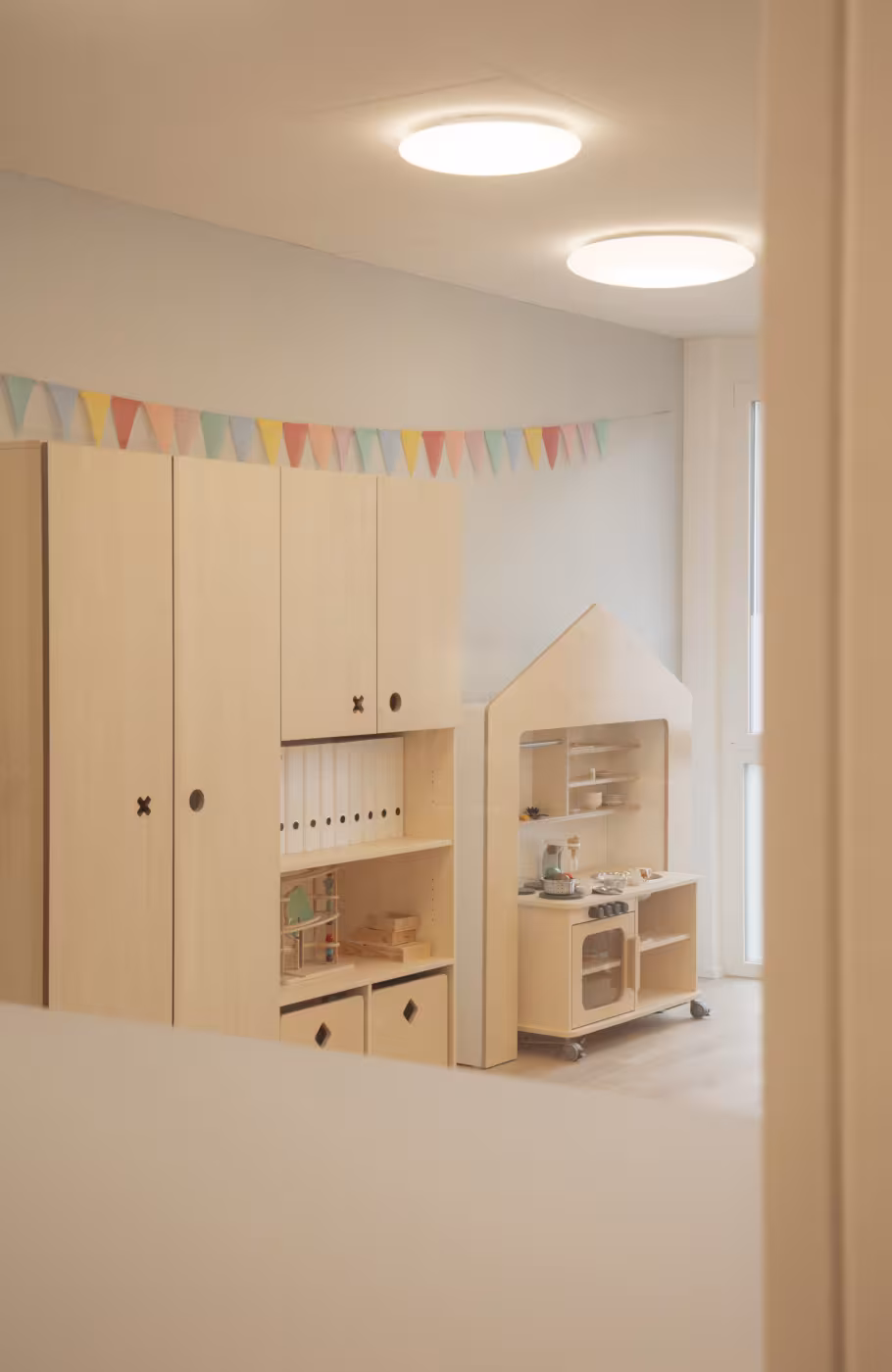 Raumkonzept eines Kinderhorts in Zürich