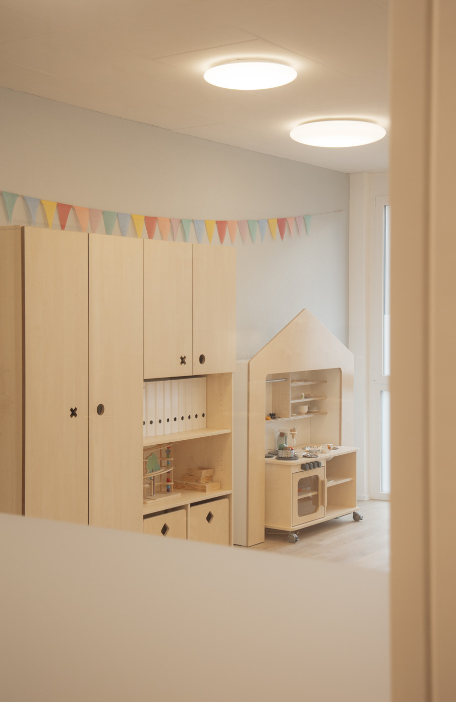 Raumkonzept eines Kinderhorts in Zürich