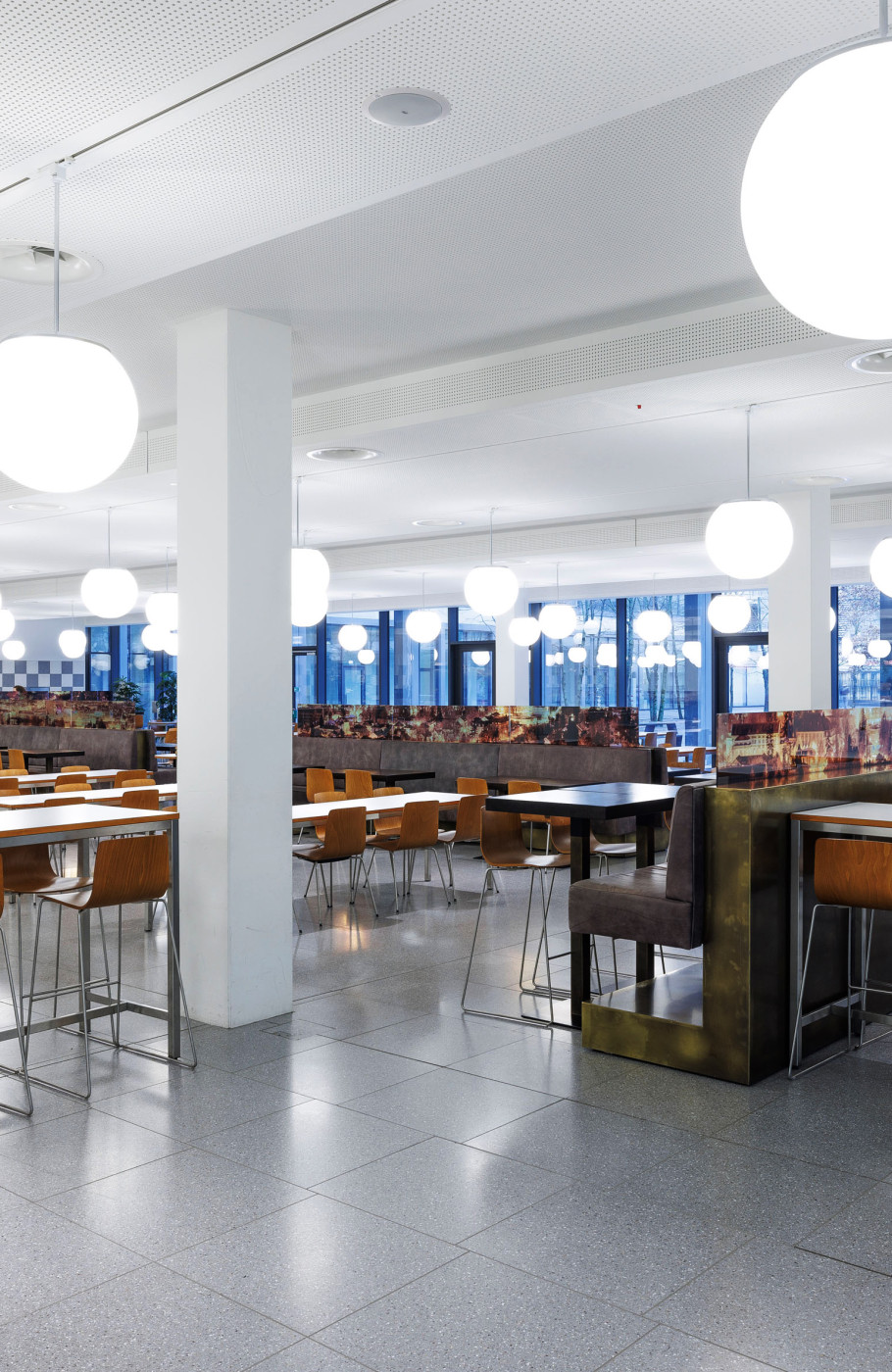 Innenaufnahme des Restaurants Pionier