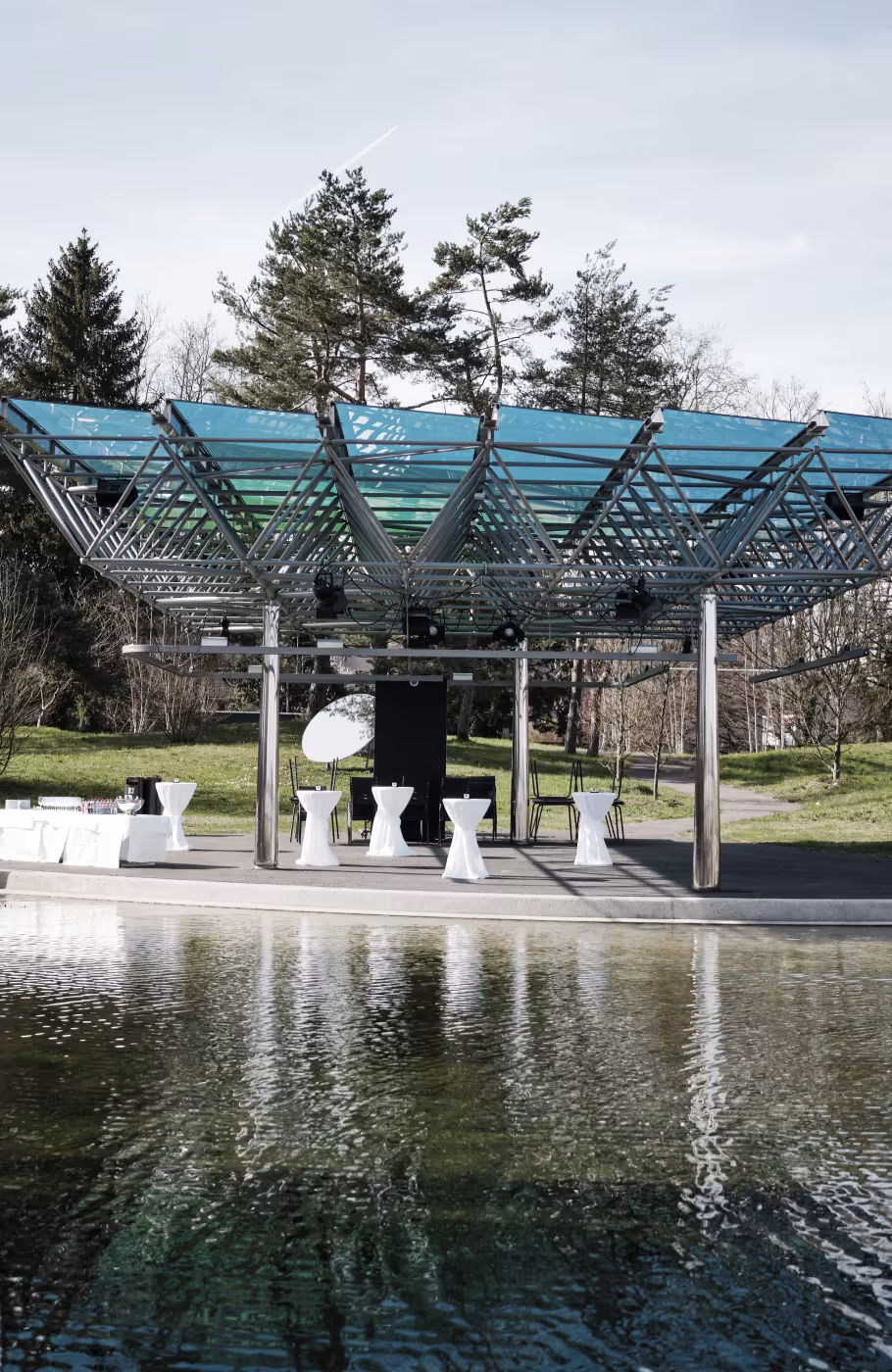 Aussenansicht Park im Technorama in Winterthur als Eventlocation