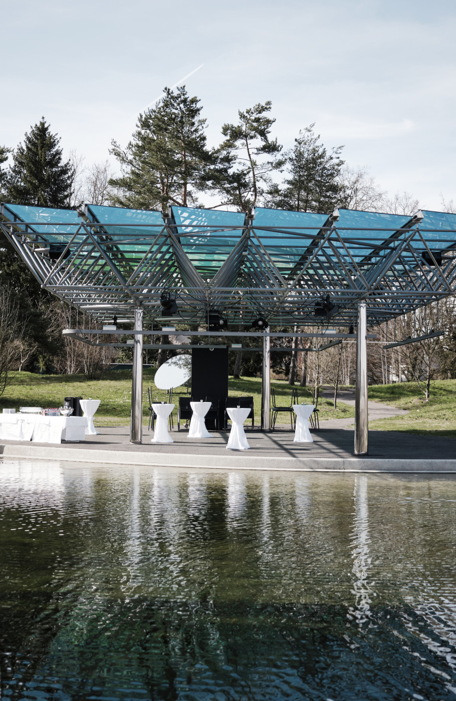 Aussenansicht Park im Technorama in Winterthur als Eventlocation