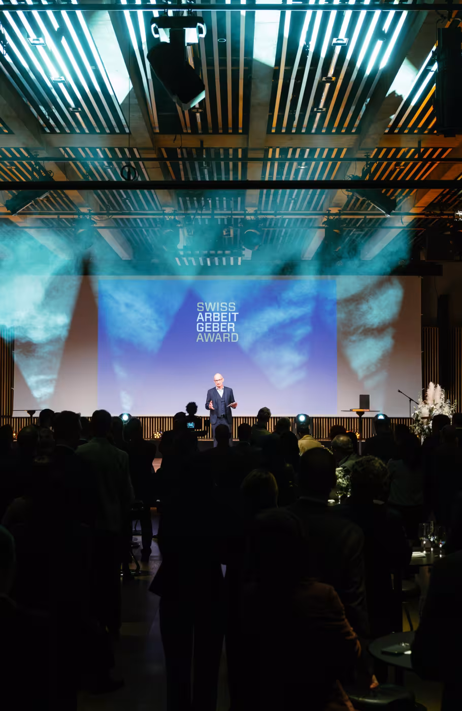 Halle bei einem Event
