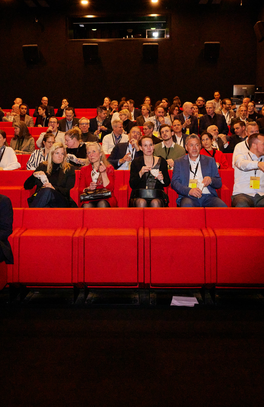 Kinosaal mit Menschen