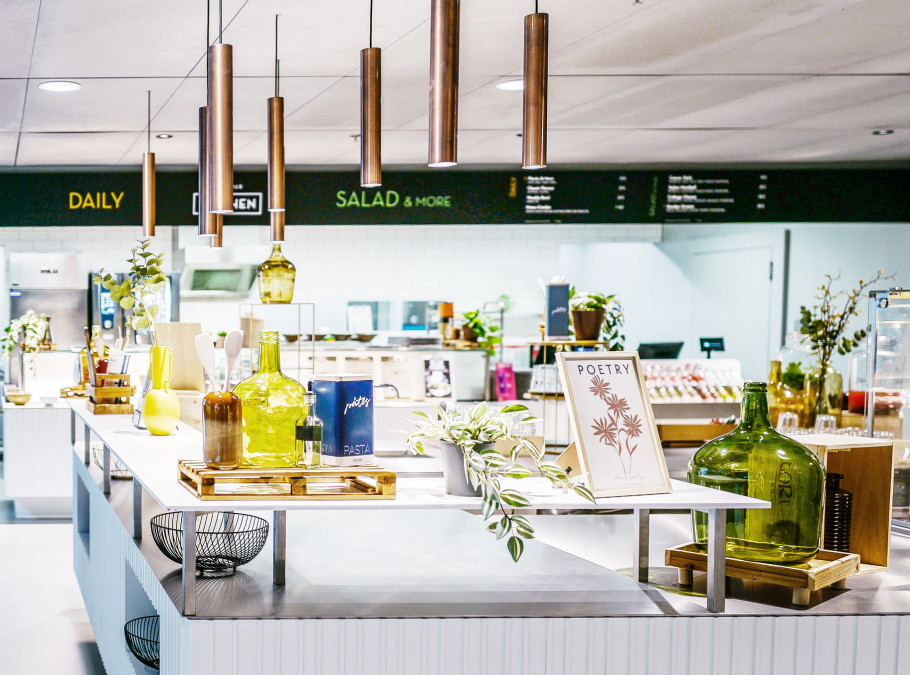 der Freeflow Bereich des Flavour Kitchen Werds