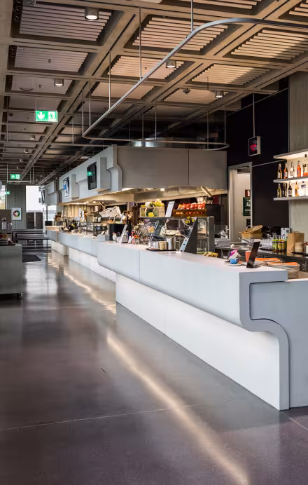 Restaurant SRF Live Ansicht Buffet