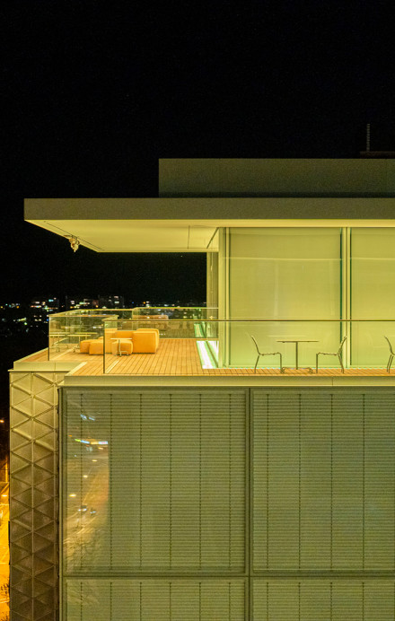 Drohnen-Aufnahme Rooftop Terrasse 